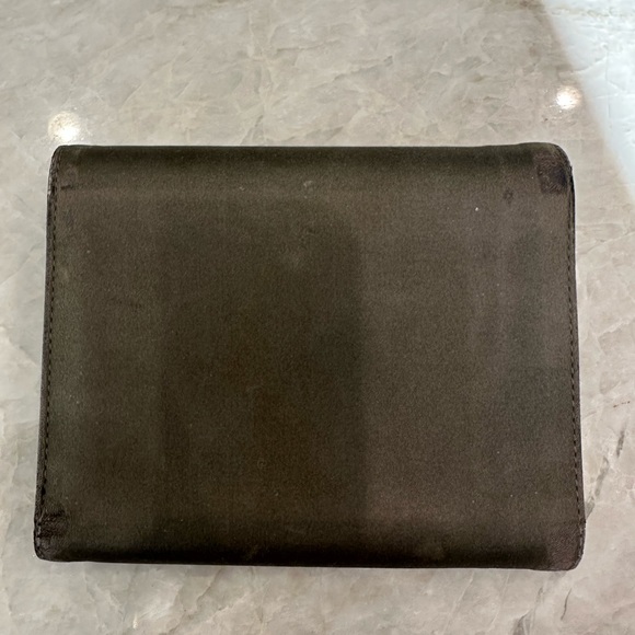 Prada preloved olive green Prada nylon trifold wallet - Picture 7 of 13